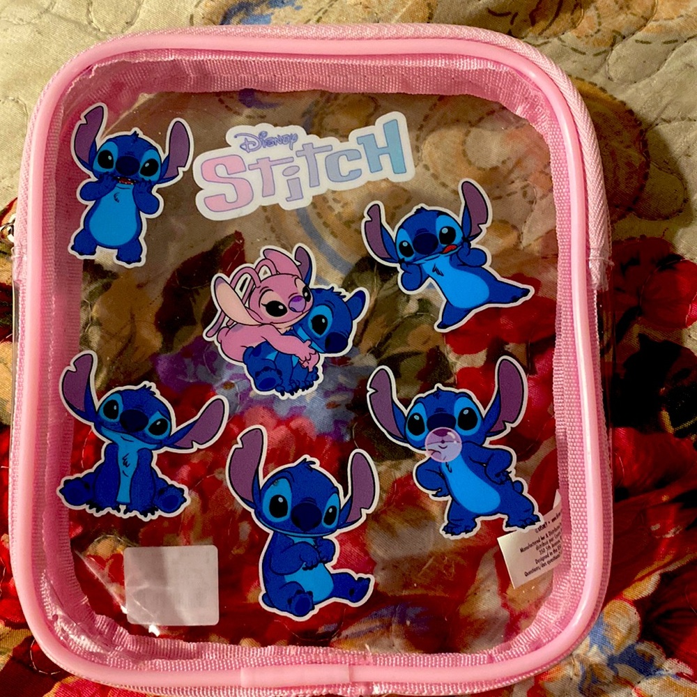 Clair’s stitch clear bag